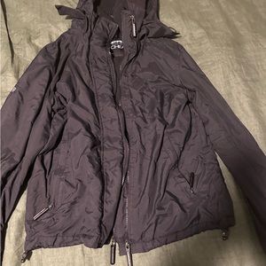 Superdry Windcheater Tech Jacket Black L